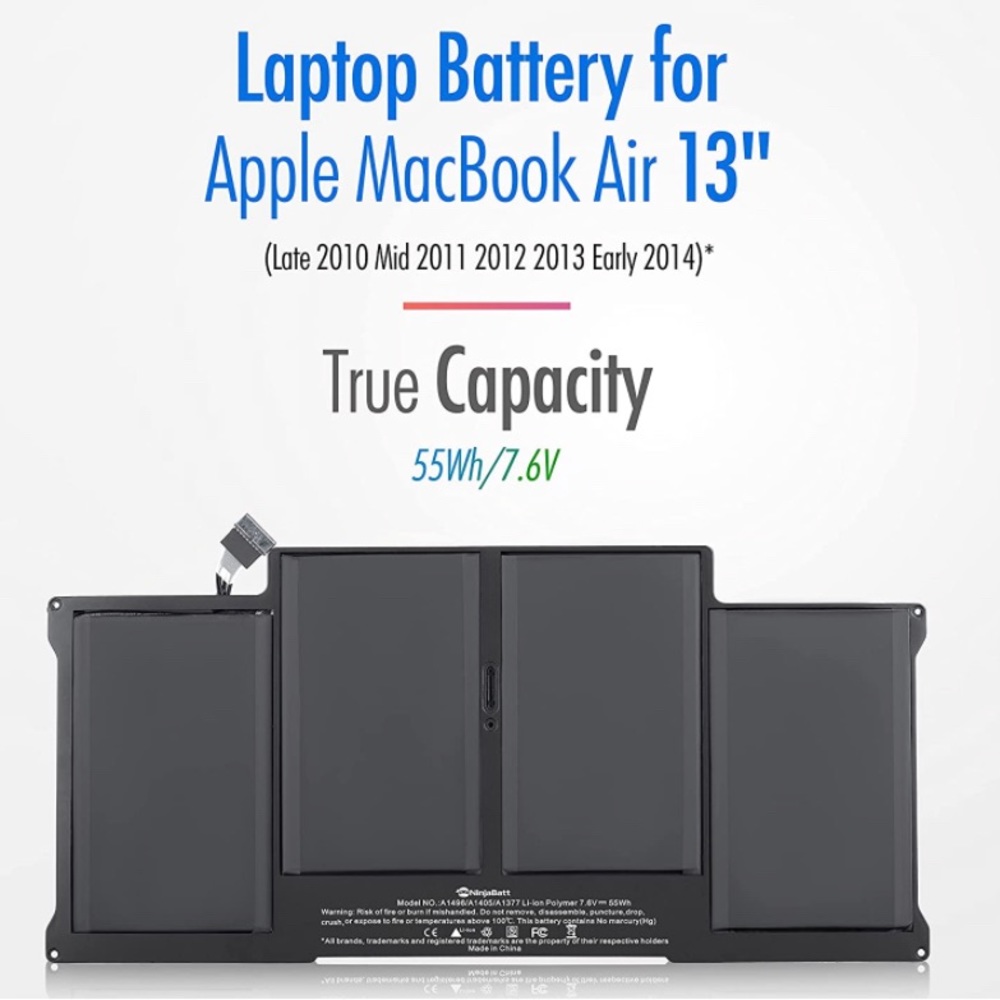Apple MacBook Air 13 Inch Battery Replacement